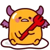 👿 Эмодзи «Gudetama» для Telegram