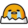 😭 Эмодзи «Gudetama» для Telegram