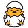🥚 Эмодзи «Gudetama» для Telegram