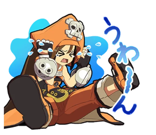 😭 Стикер «GUILTY GEAR Xrd - REVELATOR-» для Telegram