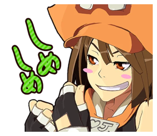 😬 Стикер «GUILTY GEAR Xrd - REVELATOR-» для Telegram