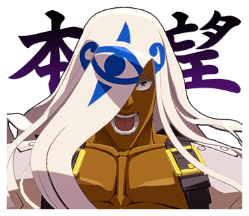 🤬 Стикер «GUILTY GEAR Xrd - REVELATOR-» для Telegram