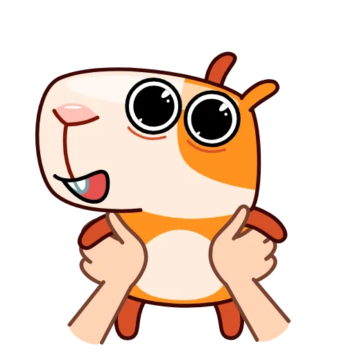 🐹 Эмодзи «Mr Guinea Pig» для Telegram