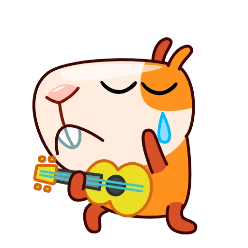 😥 Эмодзи «Mr Guinea Pig» для Telegram