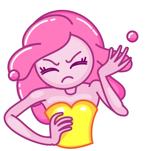 🤦‍♂️ Эмодзи «Gum Girl» для Telegram