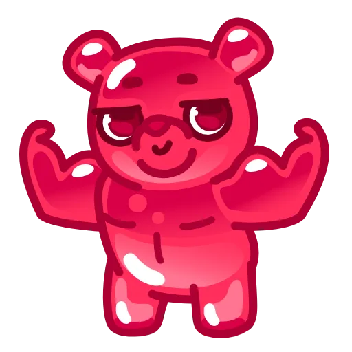 💪 Эмодзи «Gummy Bears Emoji» для Telegram