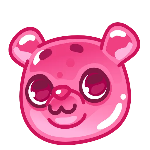 😘 Эмодзи «Gummy Bears Emoji» для Telegram