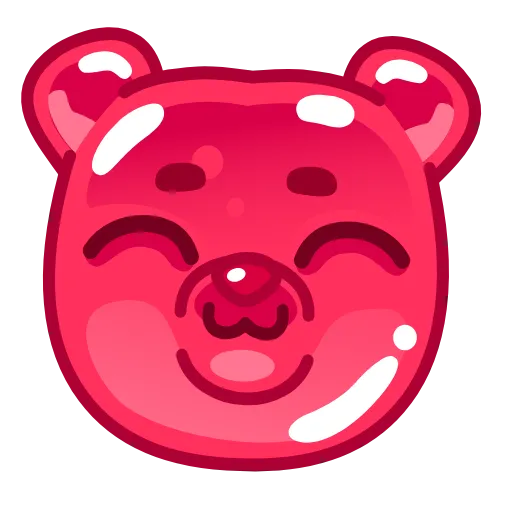 ❤️ Эмодзи «Gummy Bears Emoji» для Telegram
