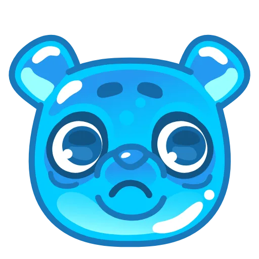 😱 Эмодзи «Gummy Bears Emoji» для Telegram