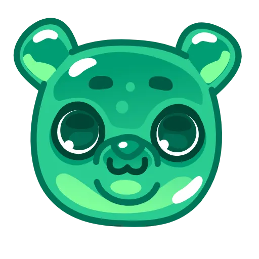 🫠 Эмодзи «Gummy Bears Emoji» для Telegram