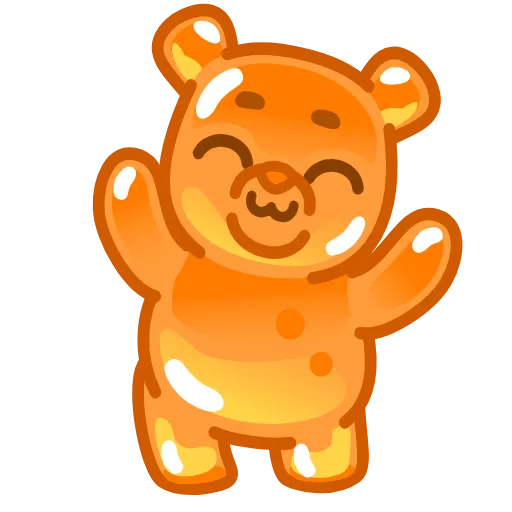 🕺 Эмодзи «Gummy Bears Emoji» для Telegram