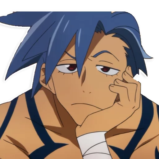 😕 Стикер «Gurren Lagann» для Telegram
