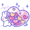 🐰 Эмодзи «Soft Mix #cute #animals #girl» для Telegram