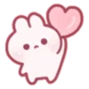 🐰 Эмодзи «Soft Mix #cute #animals #girl» для Telegram