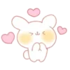 🐰 Эмодзи «Soft Mix #cute #animals #girl» для Telegram