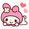 🐰 Эмодзи «Soft Mix #cute #animals #girl» для Telegram