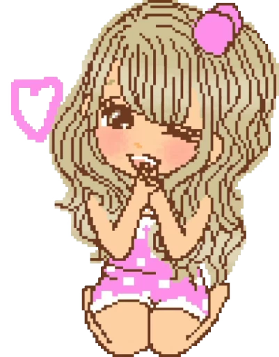 💘 Стикер «Deco Gal Souzai» для Telegram