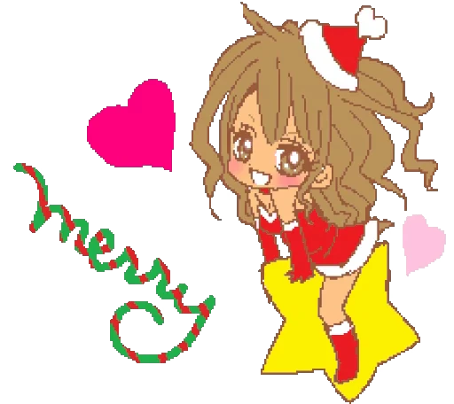 🎄 Стикер «Deco Gal Souzai» для Telegram