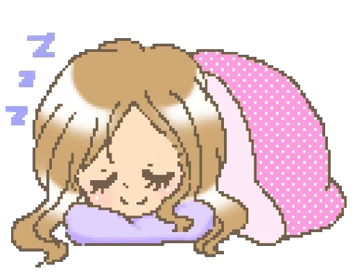 😴 Стикер «Deco Gal Souzai» для Telegram