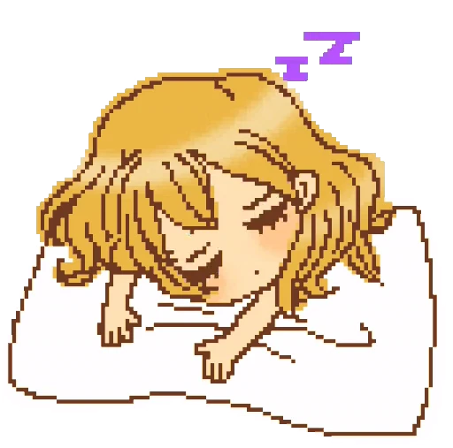 😴 Стикер «Deco Gal Souzai» для Telegram