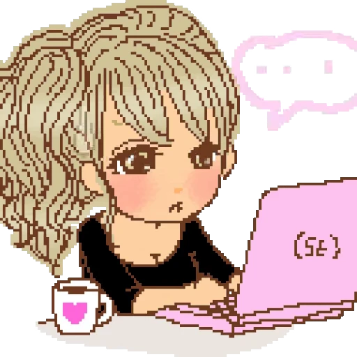 Стикерпак Deco Gal Souzai для Telegram — скачать