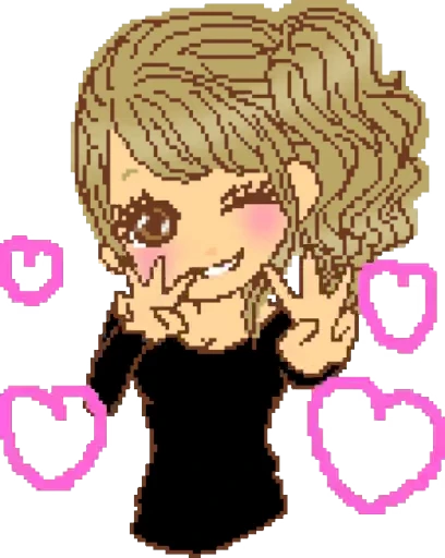 ✌ Стикер «Deco Gal Souzai» для Telegram