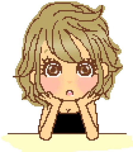 😯 Стикер «Deco Gal Souzai» для Telegram