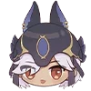 💠 Эмодзи «Genshin Impact #game #cute» для Telegram