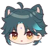 💠 Эмодзи «Genshin Impact #game #cute» для Telegram