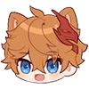 💠 Эмодзи «Genshin Impact #game #cute» для Telegram