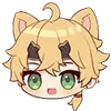 💠 Эмодзи «Genshin Impact #game #cute» для Telegram