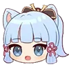 💠 Эмодзи «Genshin Impact #game #cute» для Telegram