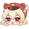 💠 Эмодзи «Genshin Impact #game #cute» для Telegram