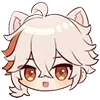 💠 Эмодзи «Genshin Impact #game #cute» для Telegram