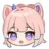 💠 Эмодзи «Genshin Impact #game #cute» для Telegram