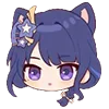 💠 Эмодзи «Genshin Impact #game #cute» для Telegram
