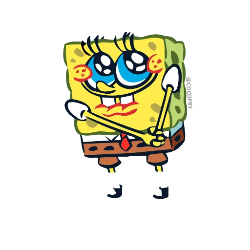 ☺️ Стикер «Sponge Bob» для Telegram