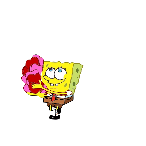 ❤️ Стикер «Sponge Bob» для Telegram