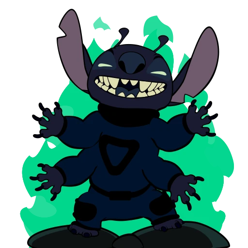 😈 Стикер «Stitch» для Telegram