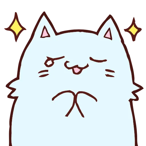 🥲 Эмодзи «Blue Cat» для Telegram