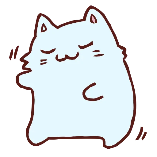 🐈 Эмодзи «Blue Cat» для Telegram