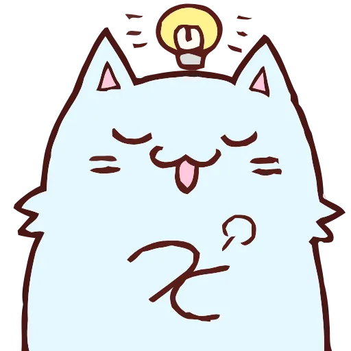 💡 Эмодзи «Blue Cat» для Telegram