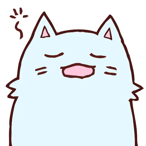😩 Эмодзи «Blue Cat» для Telegram