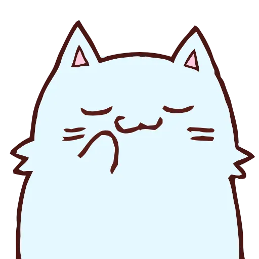 🤭 Эмодзи «Blue Cat» для Telegram