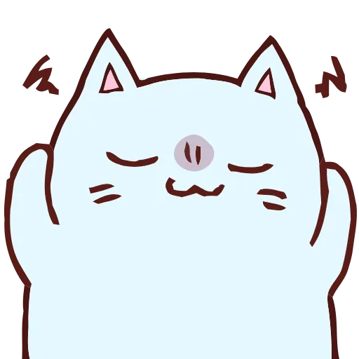 🫥 Эмодзи «Blue Cat» для Telegram