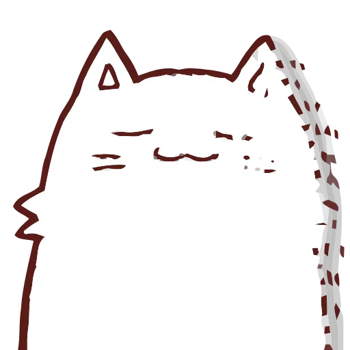 😐 Эмодзи «Blue Cat» для Telegram
