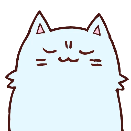 🤨 Эмодзи «Blue Cat» для Telegram