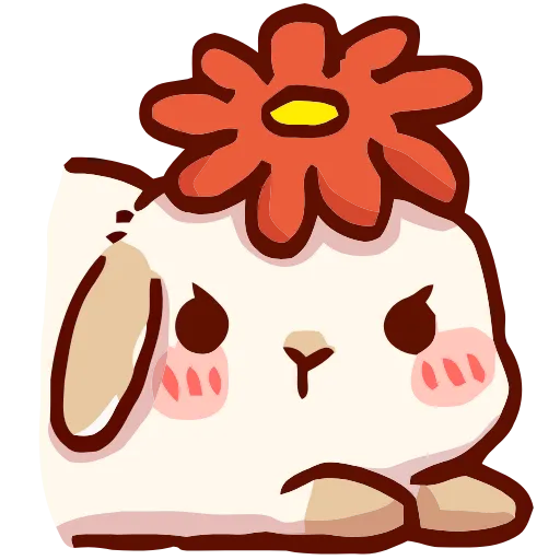🌺 Эмодзи «Cute Buns» для Telegram