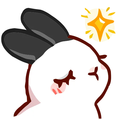 ✨ Эмодзи «Cute Buns» для Telegram
