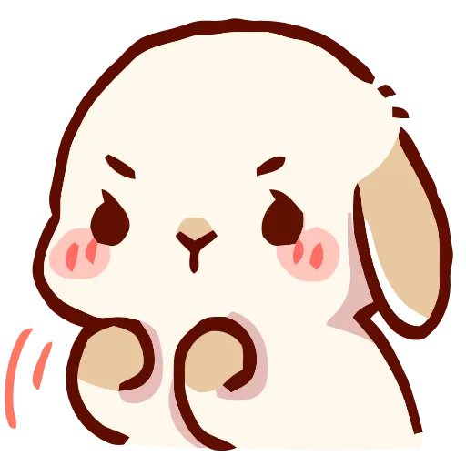 👊 Эмодзи «Cute Buns» для Telegram